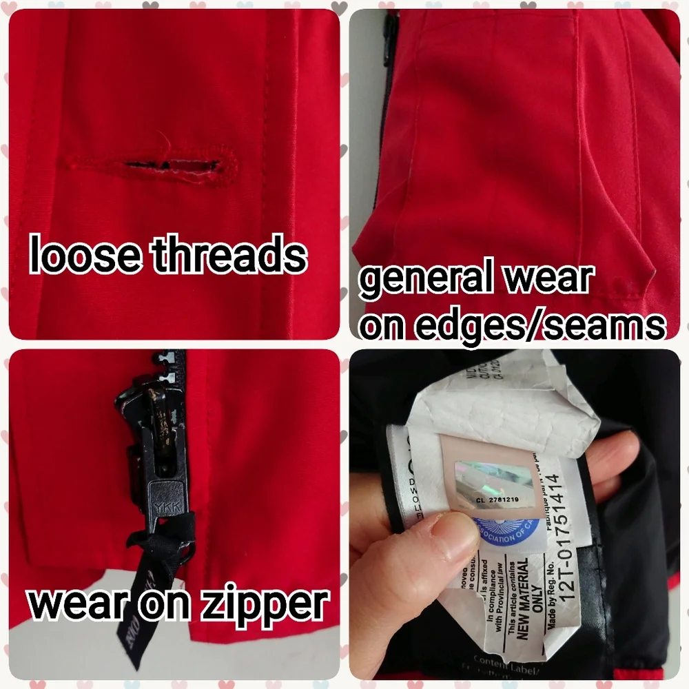 Canada Goose Red Montebello - Picture 8 of 8